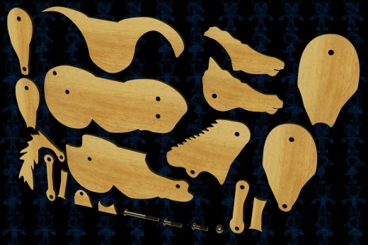 激光下料拼图马AutoCAD, Parasolid, SOLIDWORKS 2016缩略图