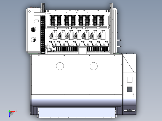 抛光机上下料设备sw19可编辑俯视缩略图
