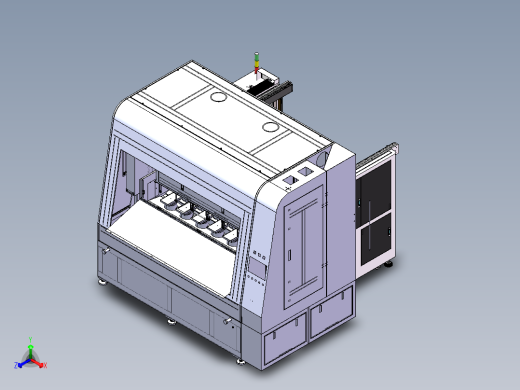 抛光机上下料设备sw19可编辑正等轴测缩略图
