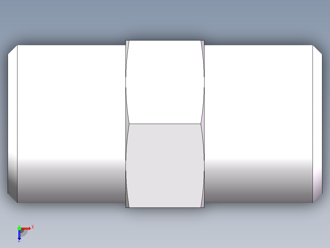直通接头-G、1D-16俯视图