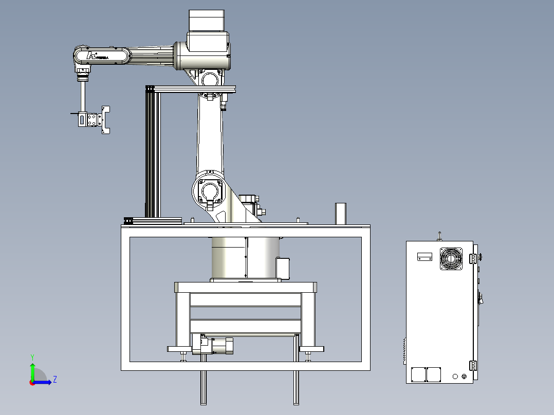 视觉检测左视图