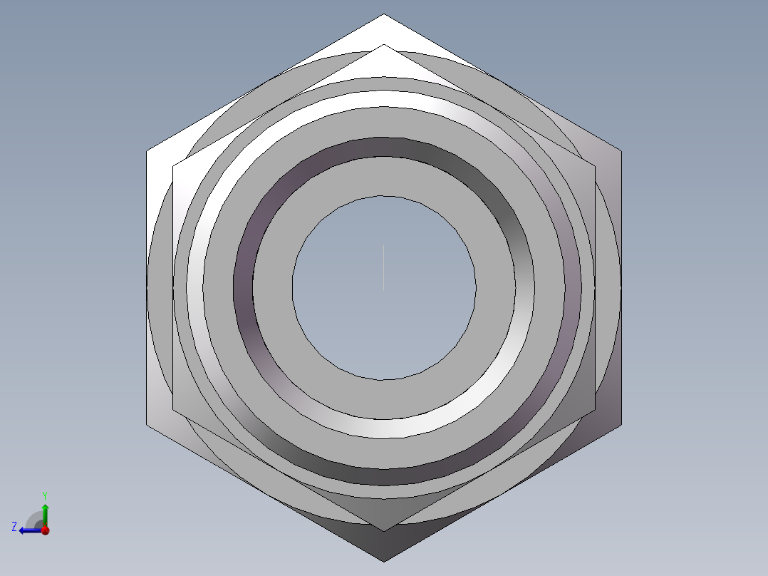直通同径度接头、2D-30右视图