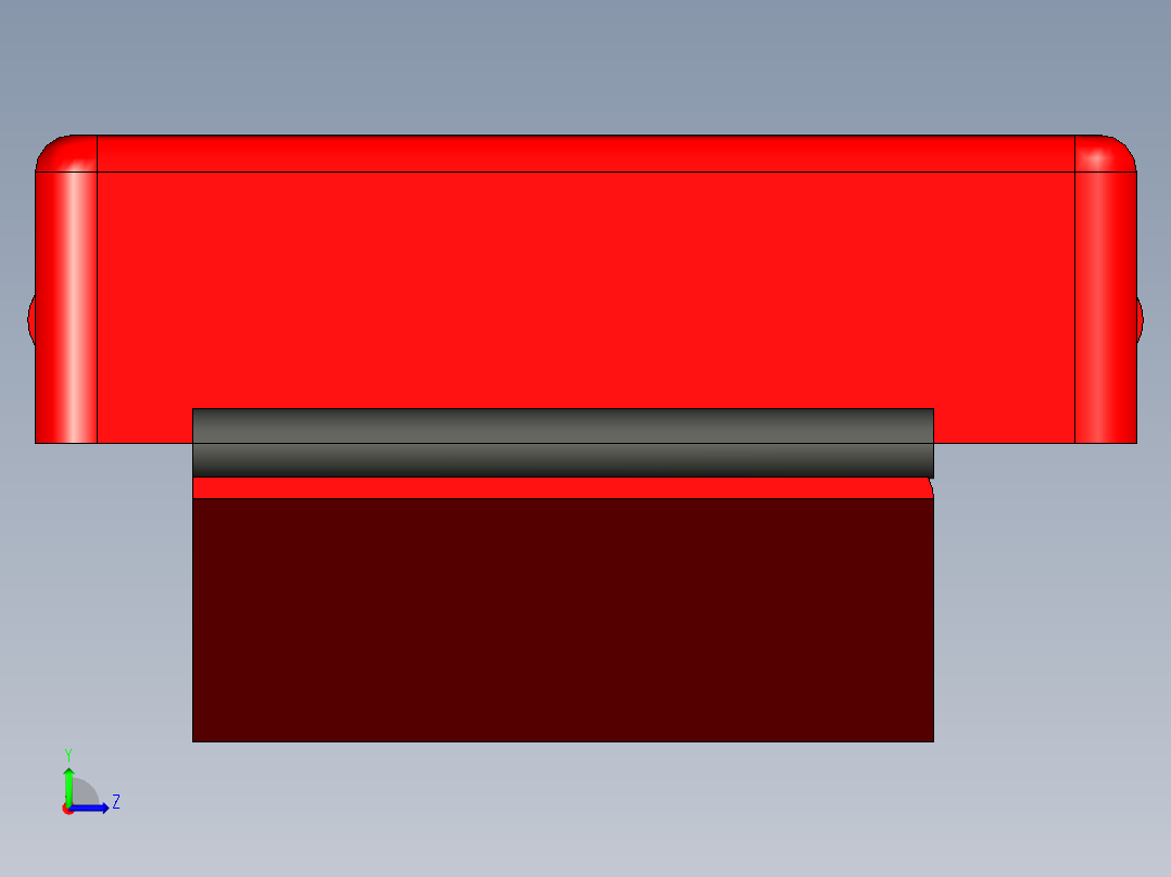 投影仪(10)左视图