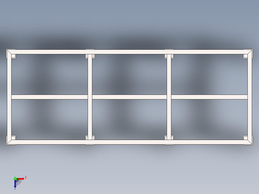 罐体结构俯视图