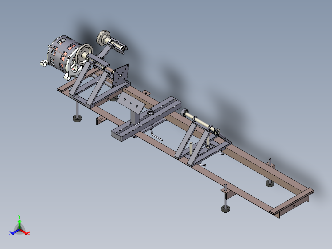 B2004521-自制木工车床