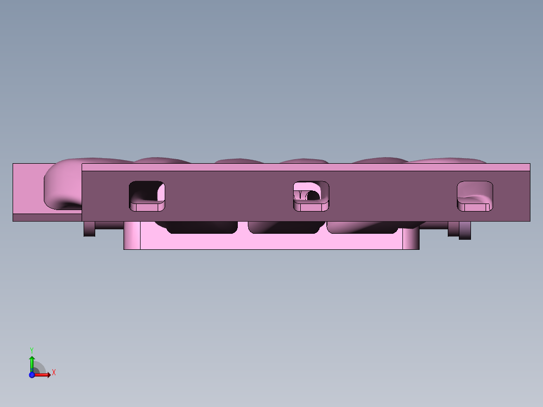 进气歧管前视图