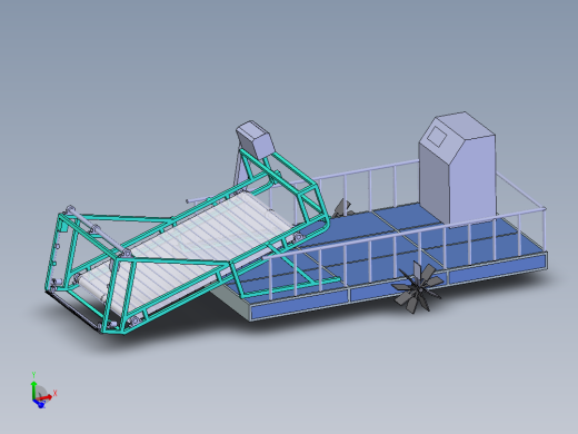 割水草机简易模型