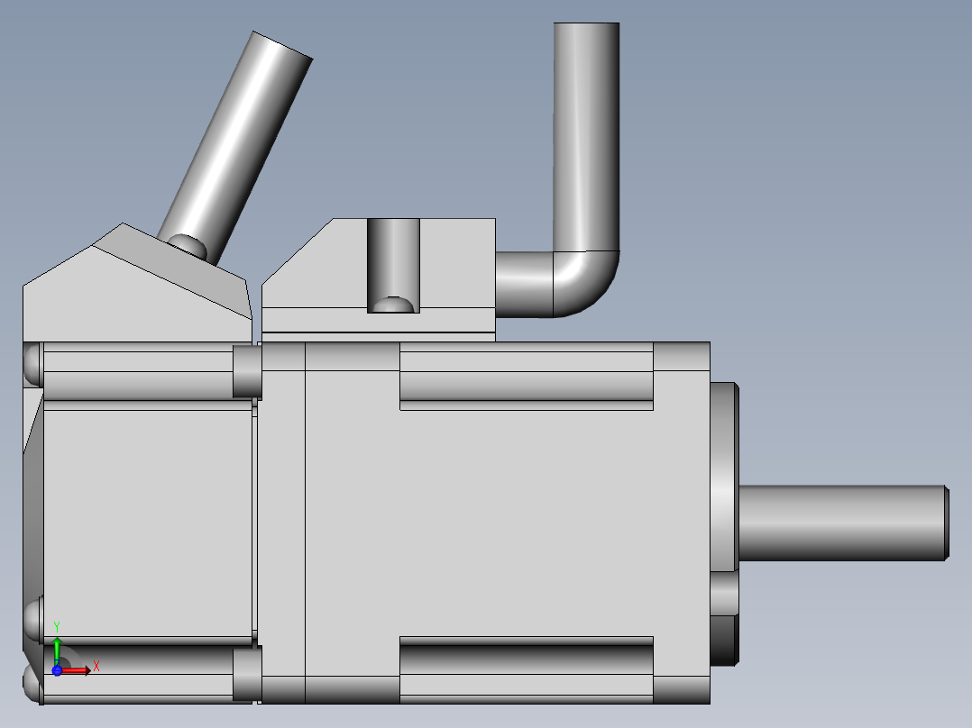 松下伺服电机MSMD5A2G1U前视图