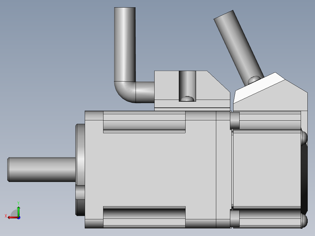 松下伺服电机MSMD5A2G1U后视图