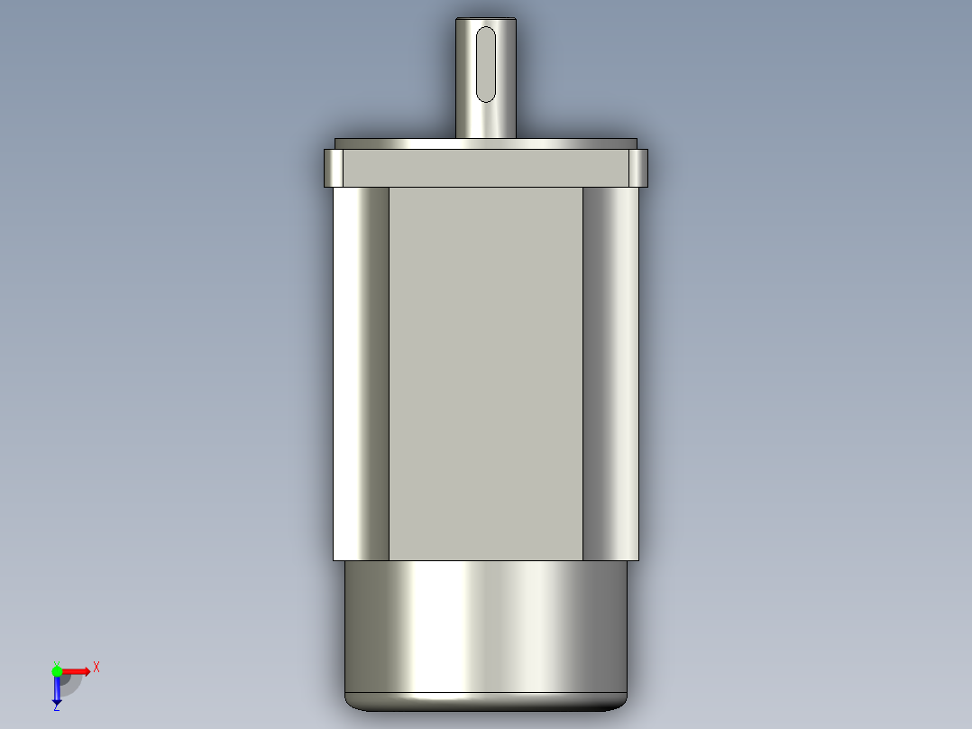 伺服电机MS-90ST(信捷)俯视图