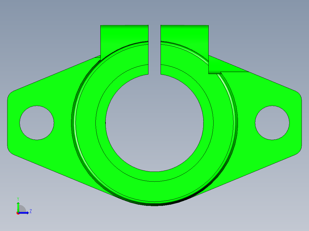 线盘包装设备左视图
