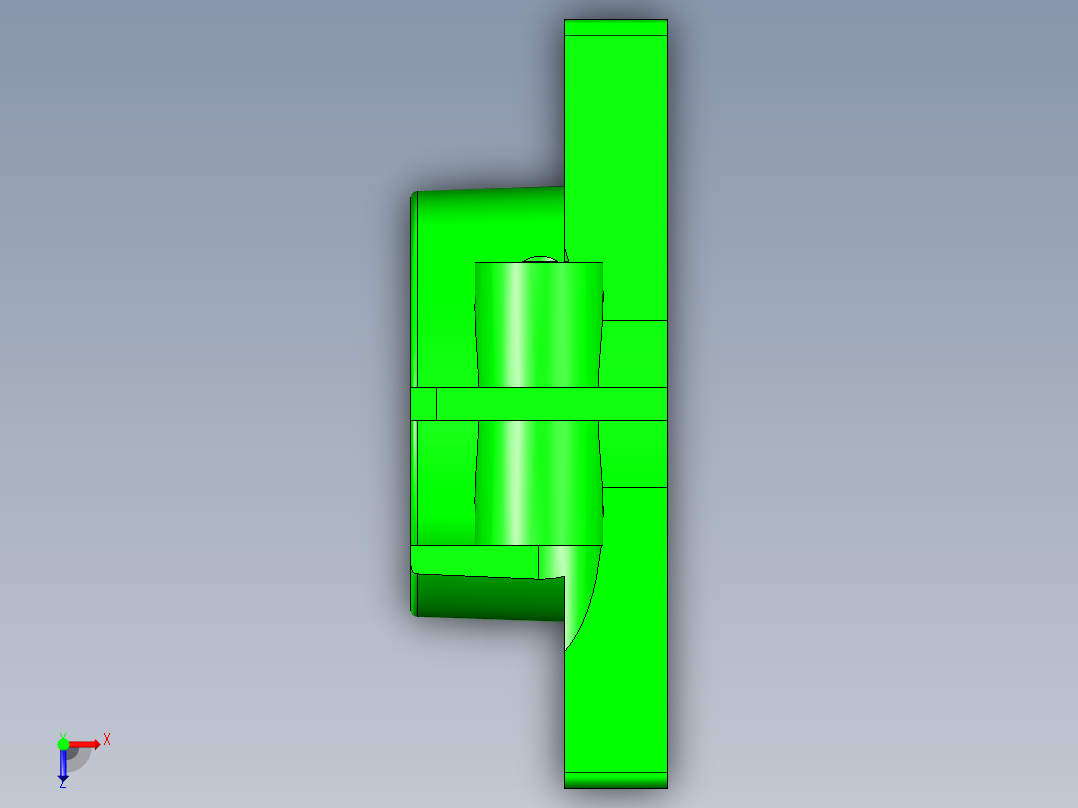 线盘包装设备俯视图