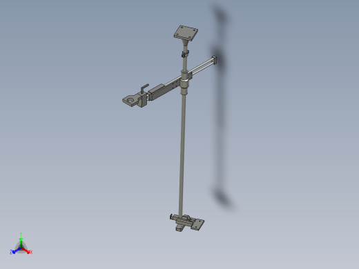 W2改造合并平衡臂组件