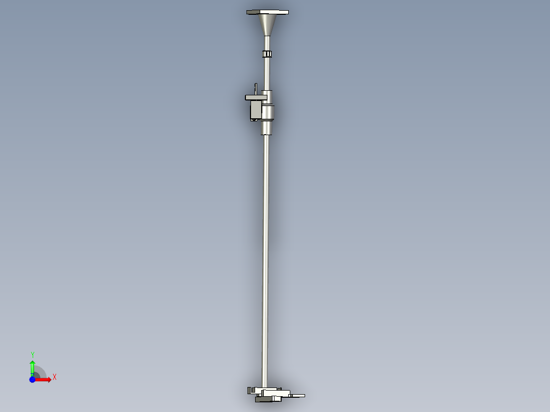 W2改造合并平衡臂组件前视图