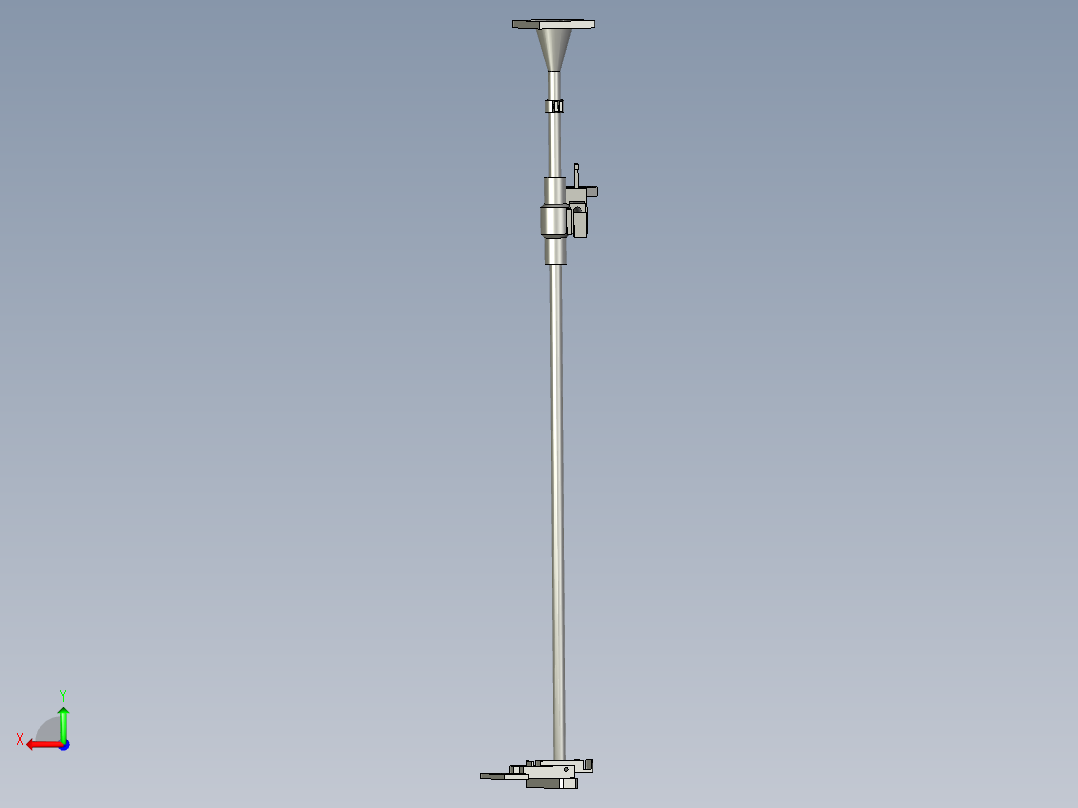 W2改造合并平衡臂组件后视图