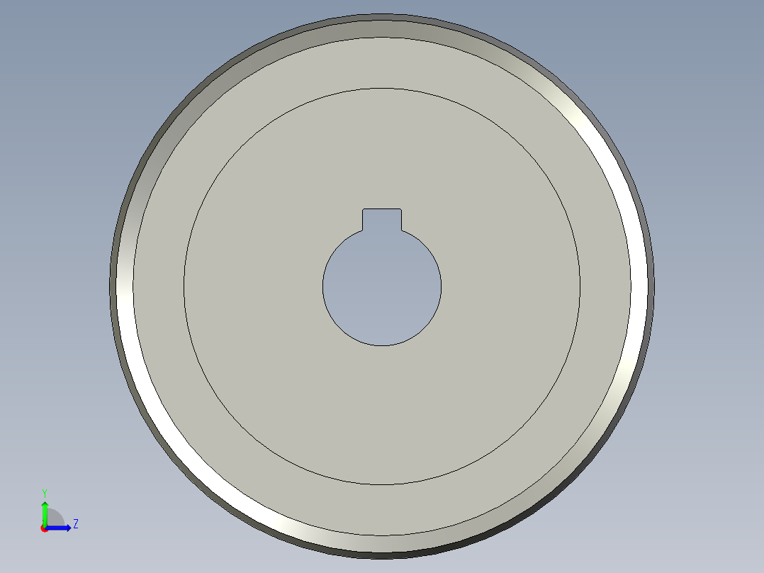 同步轮HTPA32S5M100-A-N12HT2左视图