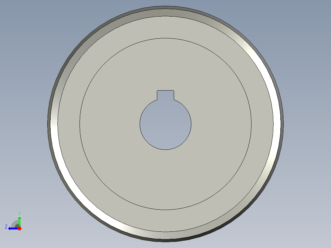 同步轮HTPA32S5M100-A-N12HT2右视图