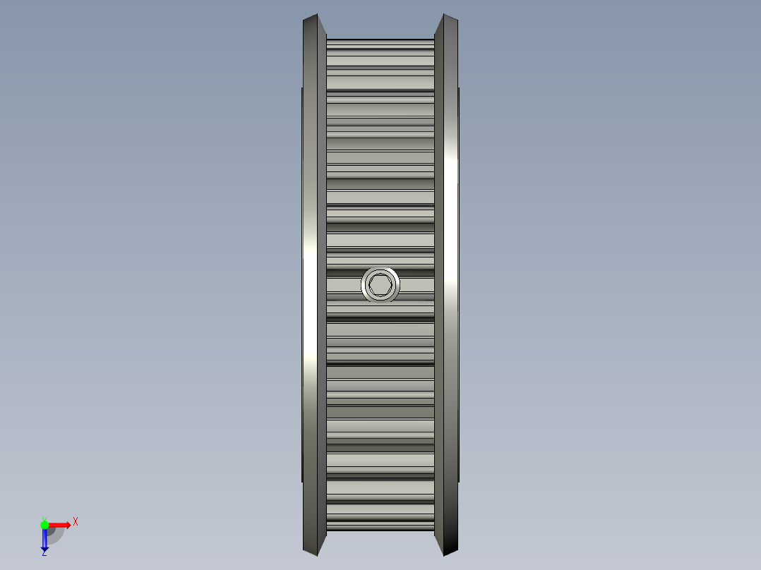 同步轮HTPA32S5M100-A-N12HT2俯视图