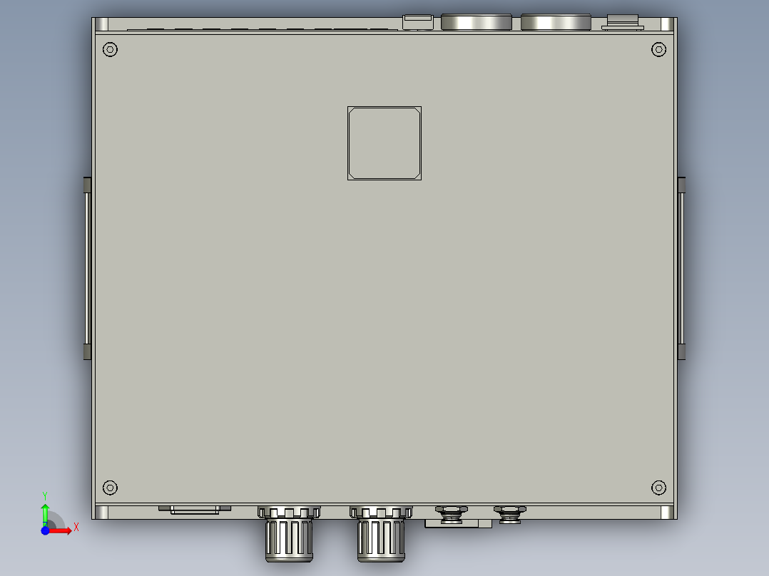 桌面台式内侧画圆硅胶注油机前视图