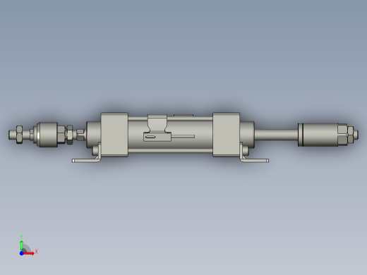 可调气缸SCJ32x50-30SLB(0030)+(CMSG-2)前视缩略图