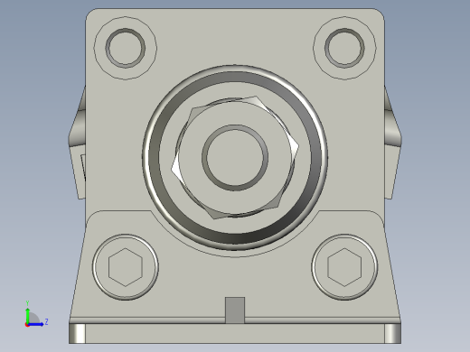 可调气缸SCJ32x50-30SLB(0030)+(CMSG-2)左视缩略图