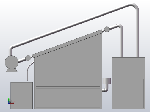 工业污水蒸发处理装置前视缩略图