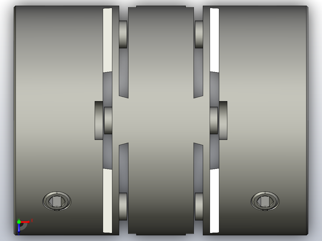 联轴器MCGL32-12-14俯视图