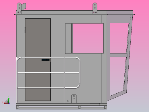 起重机司机室后视缩略图