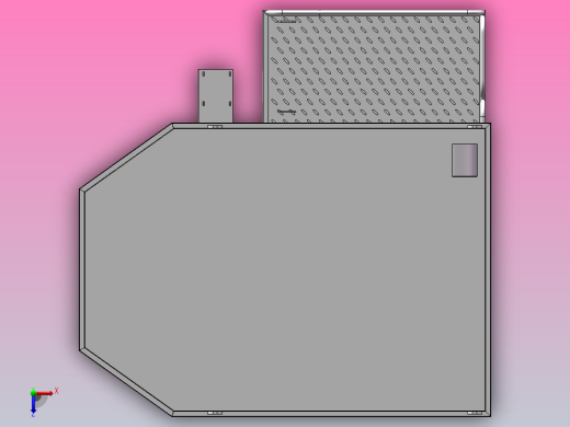 起重机司机室俯视缩略图