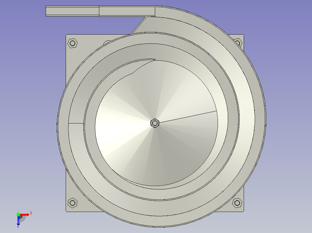 上套筒振动盘组件俯视图