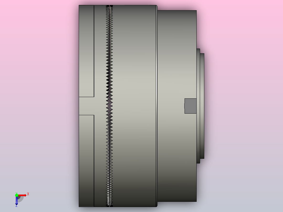 ESTC齿合式离合器[ESTC-200]俯视图