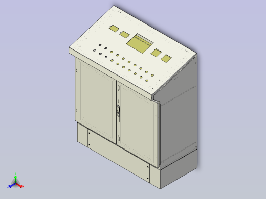AP操作台三维模型
