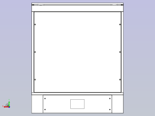 AP操作台三维模型后视缩略图