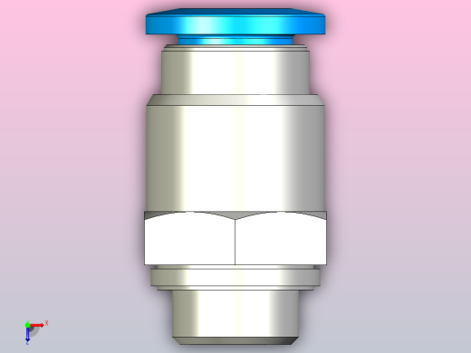 快插接头QS-G1_8-8-50俯视缩略图