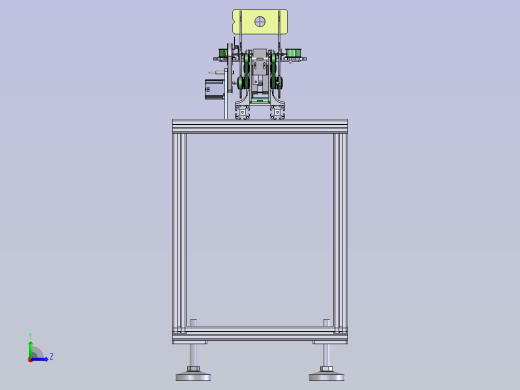 翻转传输机构左视缩略图