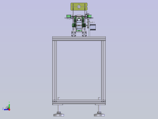 翻转传输机构右视缩略图