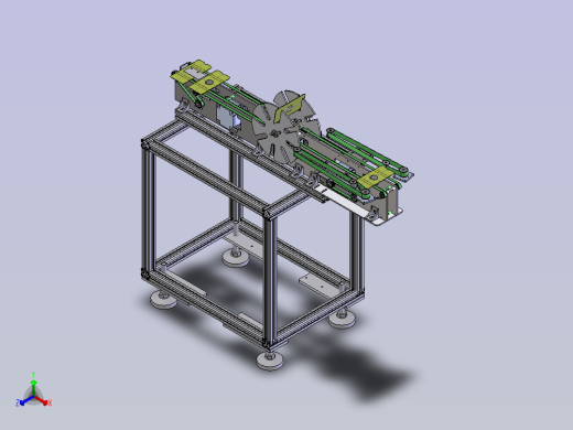 翻转传输机构正等轴测缩略图