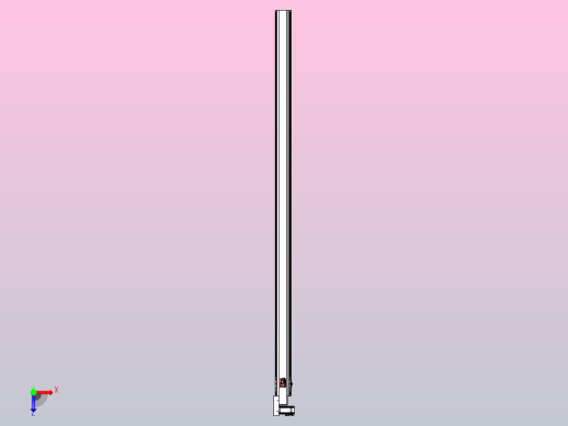 皮带直线轴半封闭可选导轨TPA-HNB-120D-110-L2700-ML-Y-P40-N3俯视缩略图