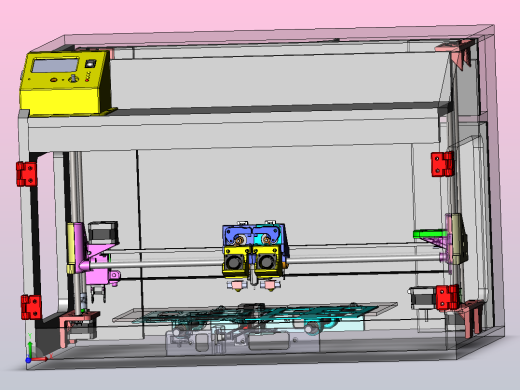 Dual Nozzle 3D 打印机 430x215