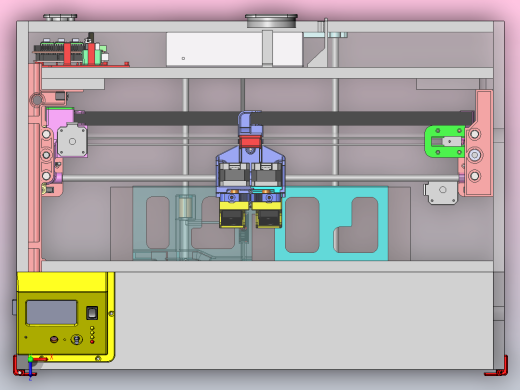 Dual Nozzle 3D 打印机 430x215俯视缩略图