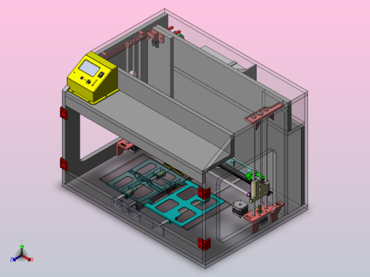Dual Nozzle 3D 打印机 430x215正等轴测缩略图