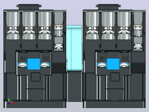 NXC-25_N～38_N交流接触器三维模型202204前视缩略图