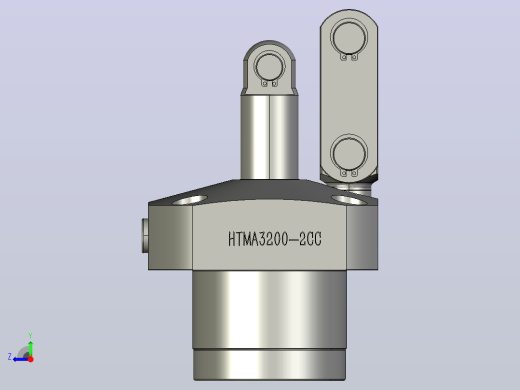 HTMA3200-2CC油压复动杠杆式夹紧器右视缩略图