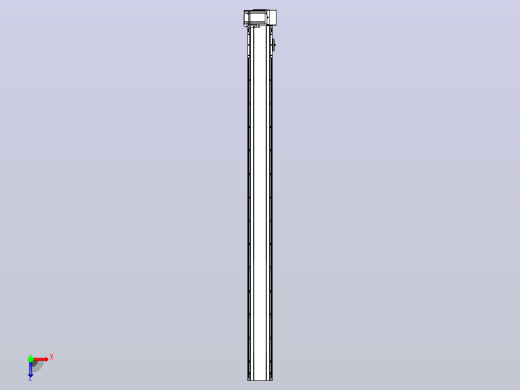 皮带直线轴半封闭可选导轨TPA-HNB-105D-90-L1300-LU-C-P20-N3俯视缩略图