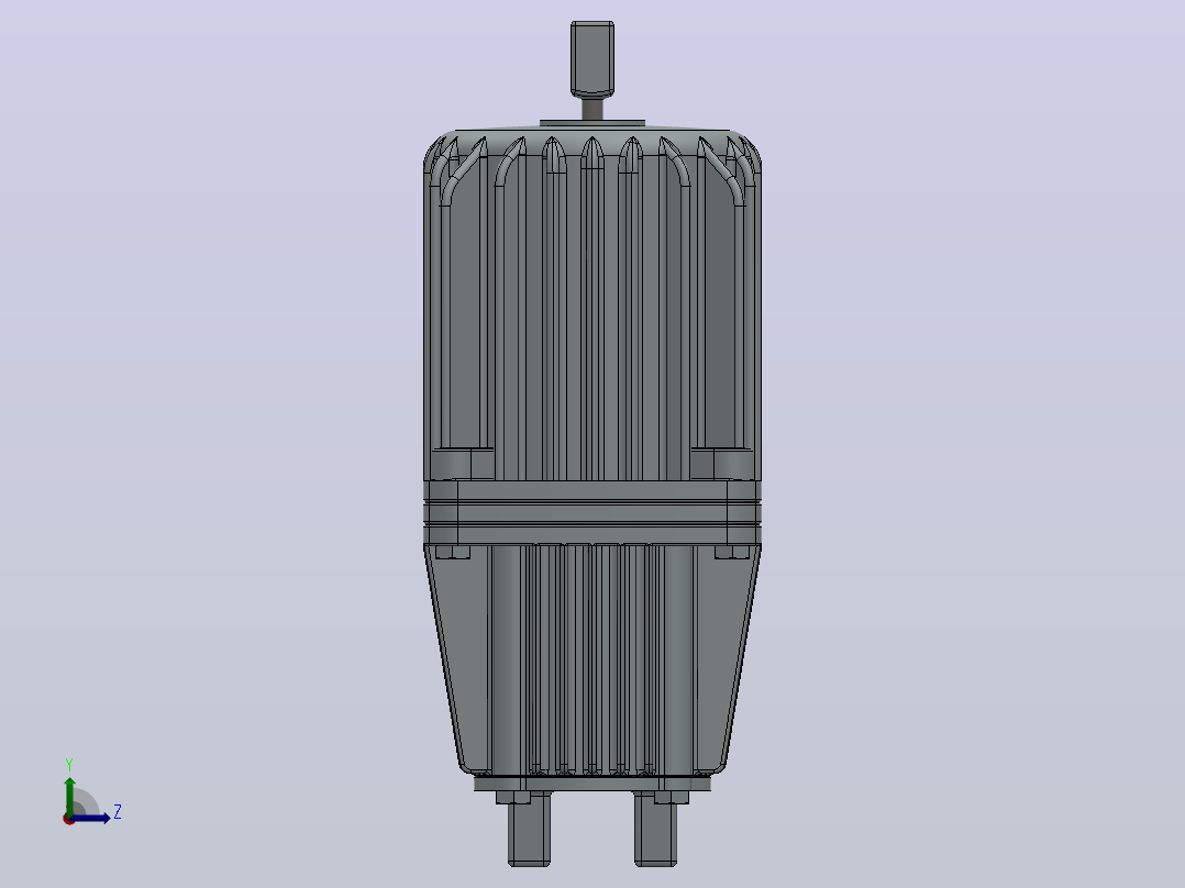 电力液压推动器MYT2-25／4 W.UL.DL.C.H.S左视图