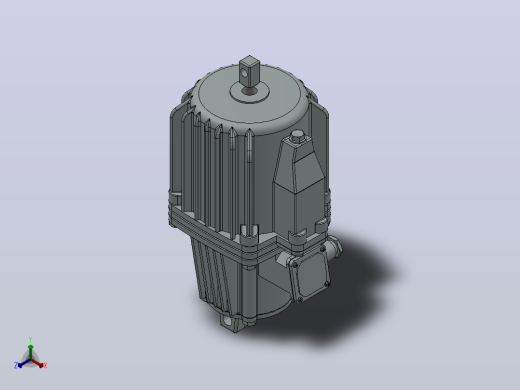 电力液压推动器MYT2-25／4 W.UL.DL.C.H.S正等轴测缩略图