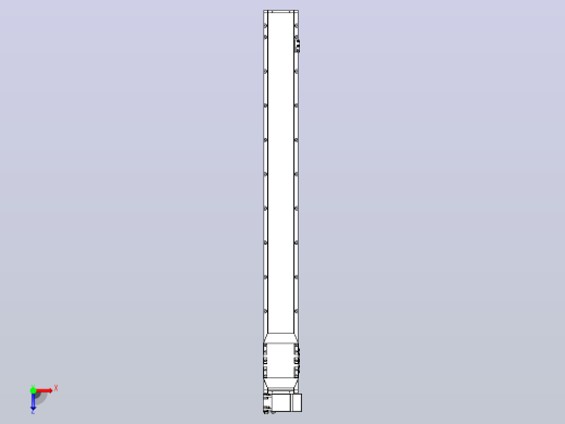 机器人皮带驱动直线轴TPA-GCB-150-P80-L1350-RP-M75-N3俯视缩略图