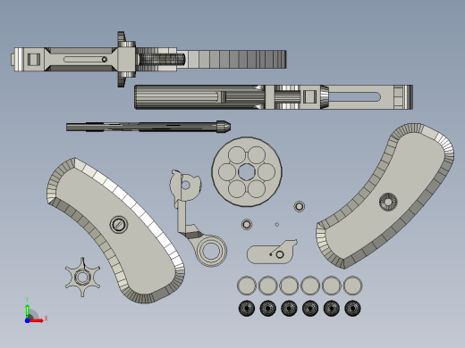 Mauser C78 10.6mm（3D打印套件玩具枪）前视缩略图