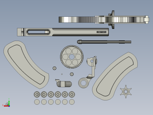 Mauser C78 10.6mm（3D打印套件玩具枪）后视缩略图
