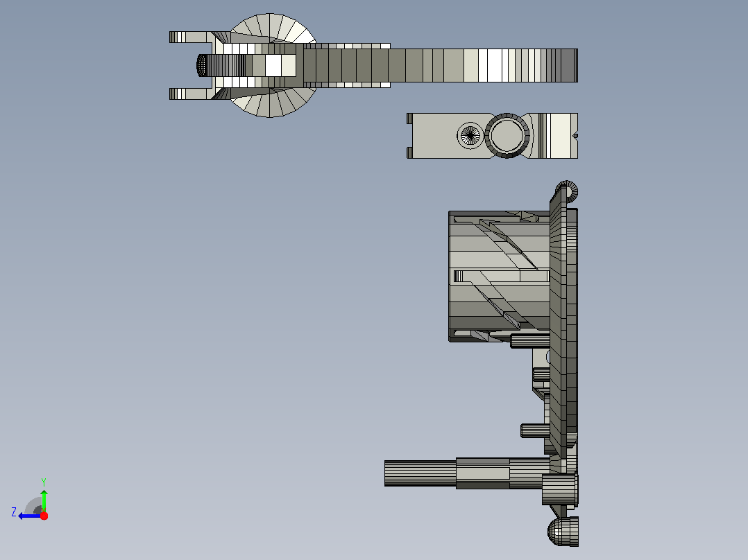 Mauser C78 10.6mm（3D打印套件玩具枪）右视图